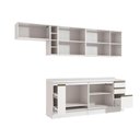 Ver imagem 4 de Armário de Cozinha Completa 3 Gavetas 100% Mdf 300cm Branco Celeste Kappesberg