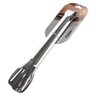 Pegador Alimentos Cozinha Gourmet Doce Salgado Lanche Aço Inox Pinça Multiuso Carne Churrasco - 5