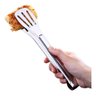 Pegador Alimentos Cozinha Gourmet Doce Salgado Lanche Aço Inox Pinça Multiuso Carne Churrasco - 2