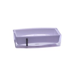 Kit Banheiro Acrílico 4 Peças Lavabo Porta Sabonete Branco - 5