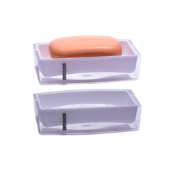 Kit Banheiro Acrílico 4 Peças Lavabo Porta Sabonete Branco - 6