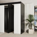 Ver imagem 3 de Provador de Roupas Mdf 90x204x90 Cm Comac