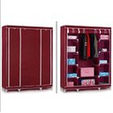 Ver imagem 3 de Guarda Roupa Modular Vermelho Grande com Sapateira