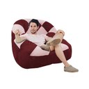 Ver imagem 3 de Kit 02 Poltrona Paloma Escritório Sala Pé Plástico Suede Vinho e Suede Rosa Bebê - Dominic Decor