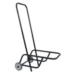 Carrinho para Transporte de Cadeira Empilhável Linha Hotel Cor:Preto - 1