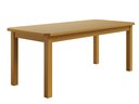 Ver imagem 1 de Mesa de Madeira Maciça Mel 200x88 para Cozinha Sala Jantar Sfa