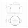 Cozi-vapore Tramontina Aço Inox Astro 20cm 3,6l - 3