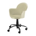 Ver imagem 1 de Cadeira Giratória Base Cromada Linha Polipropileno Moon