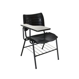 Cadeira Iso Linha Polipropileno Iso Universitária Cor:Preto - 1