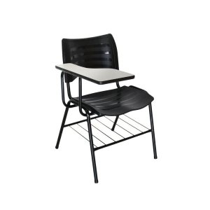Cadeira Iso Linha Polipropileno Iso Universitária Cor:Preto