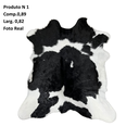 Ver imagem 2 de Tapete Couro Natural de Bezerro-nonato-terneiro - 01