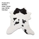 Ver imagem 2 de Tapete Couro Natural de Bezerro-Nonato-Terneiro - 01