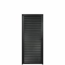 Ver imagem 1 de Porta Palheta Alumínio Preto 2.10 x 0.90 Lado Direito - Hale