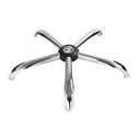 Ver imagem 2 de Cadeira Executiva Back System Costurada Braços Reguláveis Base Cromada