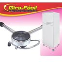 Ver imagem 2 de Carrinho Para Fogão Geladeira Suporte Pé Gira Fácil Inox