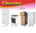 Ver imagem 7 de Carrinho Para Fogão Geladeira Suporte Pé Gira Fácil Inox