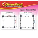 Ver imagem 5 de Carrinho Para Fogão Geladeira Suporte Pé Gira Fácil Inox
