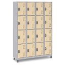 Ver mais imagens de Armário Multiuso de Aço 16 Portas Vários Ambientes Guarda Volumes Cor:azul