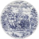 Ver imagem 2 de Kit Pratos Rasos Fundos e Sobremesa 18 Peças Biona Cena Inglesa Oxford® Cerâmica