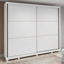Ver imagem 2 de Guarda Roupa Easy Max 2 Portas sem Espelho Branco Lopas