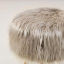 Ver imagem 2 de Puff Banqueta Decorativo Pés Madeira Cor:bege