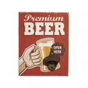 Ver imagem 1 de Placa Decorativa Madeira com Abridor Mart Collection