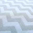 Ver imagem 2 de Capa de almofada VivaIN infantil chevron cinza e branco