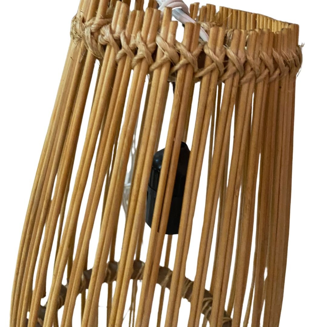 Luminária Pendente de Varetas de Bambu - 70cm - 3