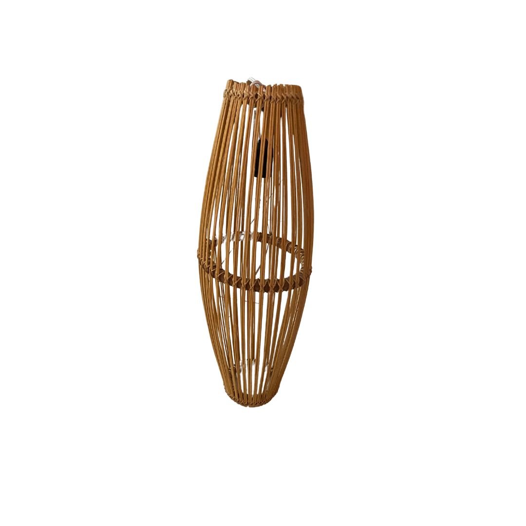 Luminária Pendente de Varetas de Bambu - 70cm - 7