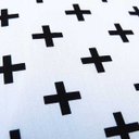 Ver imagem 3 de Capa de almofada VivaIN infantil cruz preta