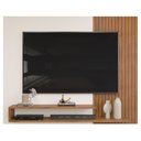 Ver imagem 5 de Painel Para Tv Até 50 Polegadas Nando D04 Freijó/Off White - Mpozenato