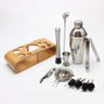 Kit Bar 12 Peças Inox Coqueteleira 550ml Barman Caipirinha Lorben - 2