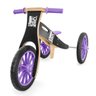 Triciclo 2 em 1 (vira bicicleta de Equilíbrio) LOUSA ROXA - 3