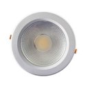 Ver imagem 2 de Painel Led 30w Downlight Embutir Redondo 22cm Branco Quente 3000k Bivolt