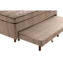 Ver imagem 3 de Cama Box c/Auxiliar Conjugado Solteiro: Colchão Molas Extrapedic Sublime Clean (88x188x47) Paropas