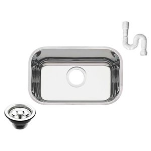 Cuba Pia Inox 430 Cozinha N 1 47x30x17 As Pesada Robust