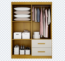 Ver imagem 3 de Guarda Roupa Cali 4 Portas 2 Gavetas com Pés e Espelho - CHF:Cinamomo/Off