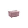 Organizador Cosmético Maquiagem Luxo + Caixa Rattan 24x17cm - 6