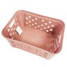 Organizador Cosmético Maquiagem Luxo + Caixa Rattan 24x17cm - 9