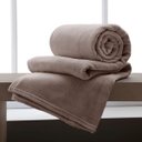 Ver imagem 1 de Manta Microfibra Corttex Casal Home Design Taupe