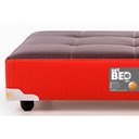Ver imagem 2 de Colchão Pet Cachorro Gato Mediopet Bed Marrom Vermelho 60x80x19