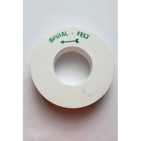 Rebolo de polimento de vidros para biseladoras espiral verde