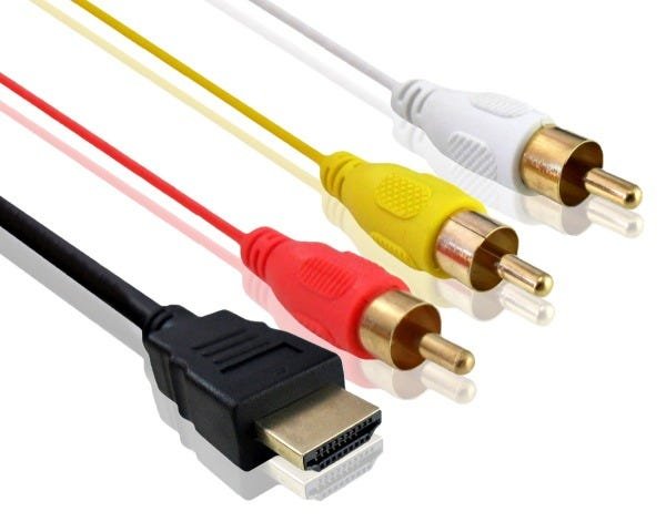 CABO HDMI PARA AUDIO E VIDEO 3 RCA COM 2 METROS - 2