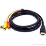 CABO HDMI PARA AUDIO E VIDEO 3 RCA COM 2 METROS - 3