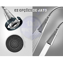 Ver imagem 5 de Torneira Cozinha Parede C34 Gourmet Flexível Cone 1/4 de Volta Del Metais