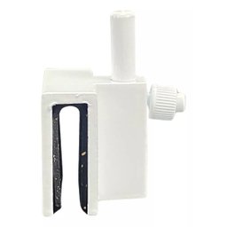 Trinco de Pressão para Porta de Vidro 8 a 10mm Branco - 4