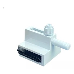 Trinco de Pressão para Porta de Vidro 8 a 10mm Branco - 7