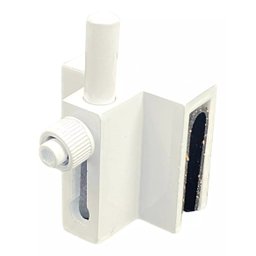 Trinco de Pressão para Porta de Vidro 8 a 10mm Branco - 5
