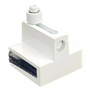 Trinco de Pressão para Porta de Vidro 8 a 10mm Branco