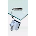 Ver imagem 6 de Trinco de Pressão para Porta de Vidro 8 a 10mm Branco